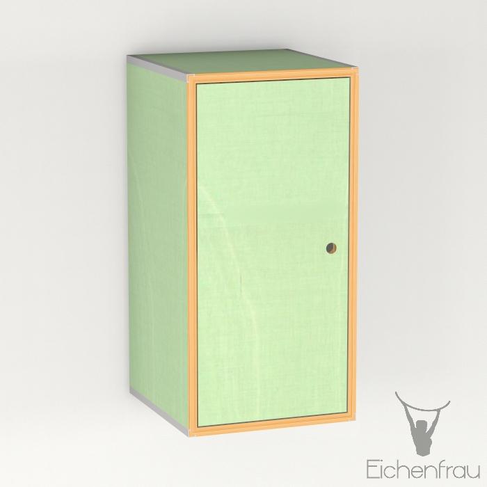 Eichenfrau Eintüriger Schrank form500-46 Multiplex Avocado